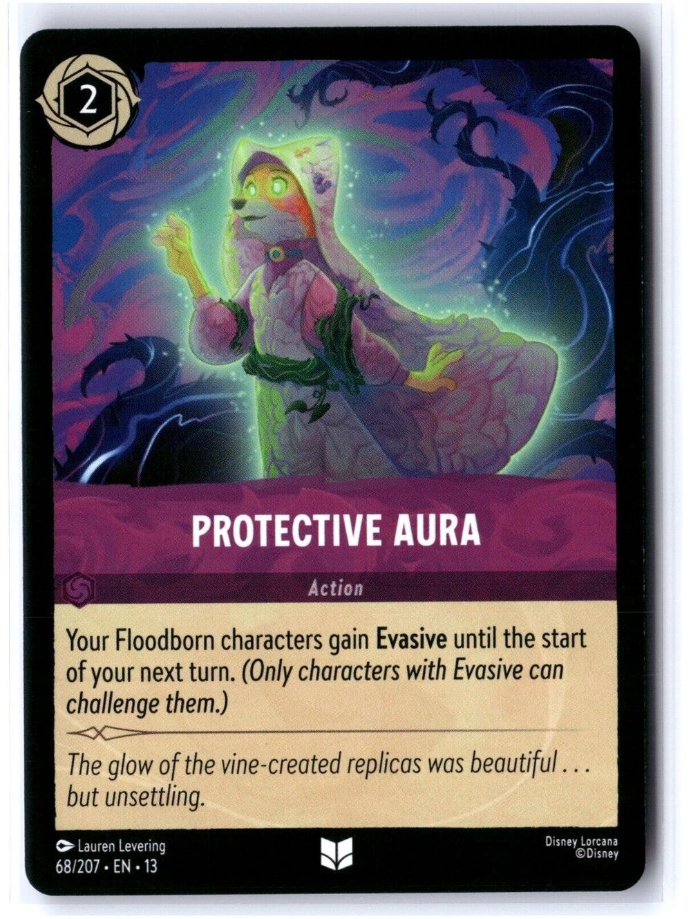 Protective Aura Uncommon Attack of the Vine! 68/207 NM